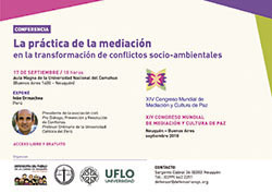 CONFERENCIA DE MEDIACIÓN AMBIENTAL